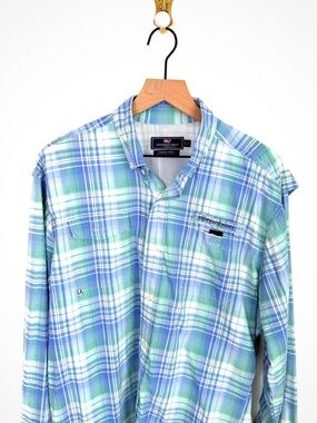 Vineyard Vines Plaid Harbor Shirt | L